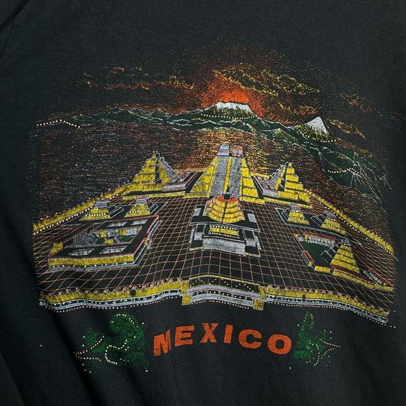 VTG Arts Science x Mexico Graphic Shirt Men’s L - Picture 3 of 3